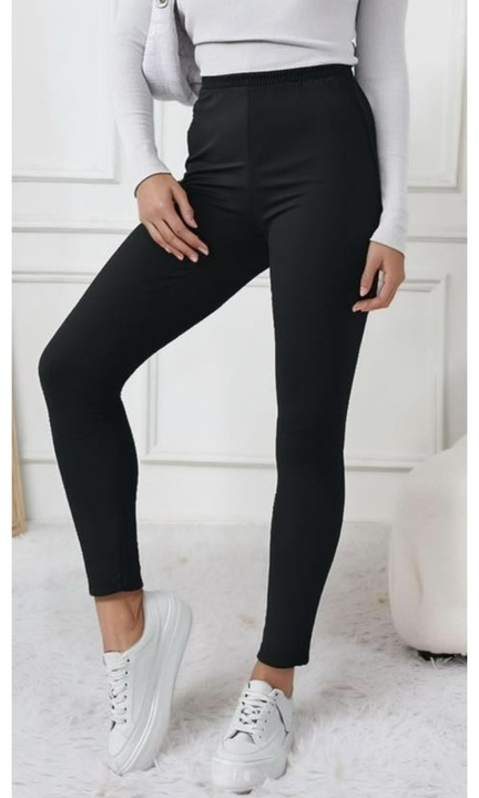 Gumis derekú, bambusz nadrág, fekete, S-M méret