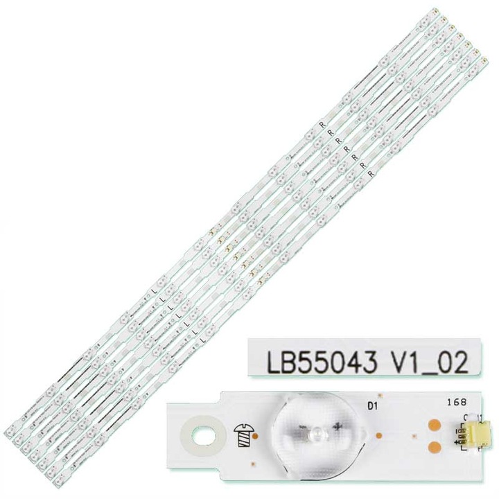 Barete Philips 55PFH5500/88, 55PUH4900/88, 55PUH4900/60, 55PUH6101/88, 55PUH6400, 55PFT6510, TPT550J1-QVN03.U, cod179