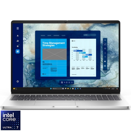 Laptop DELL Pro 16 PC16250 cu procesor Intel® Core™ Ultra 7 255U