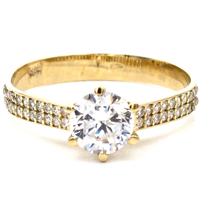 Inel de Logodna Promise Aur 14K, Masura 12(52)