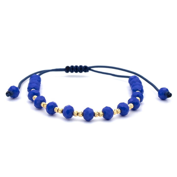 Bratara cu snur Azura Aur 14k
