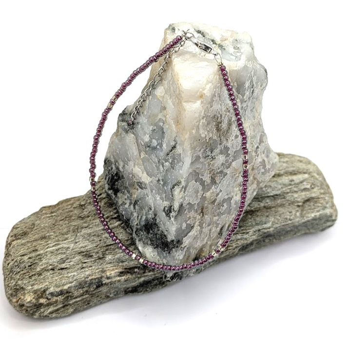 Bratara picior miyuki mov lucrata 100% manual