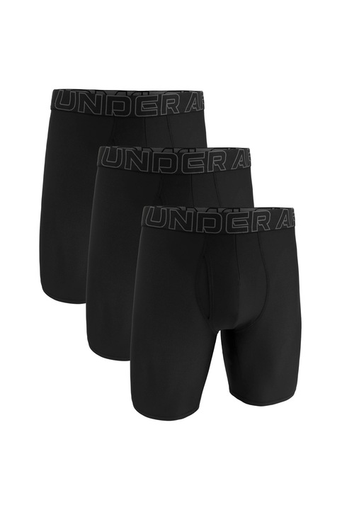 Under Armour, Set de boxeri lungi Performance Tech - 3 perechi, Negru