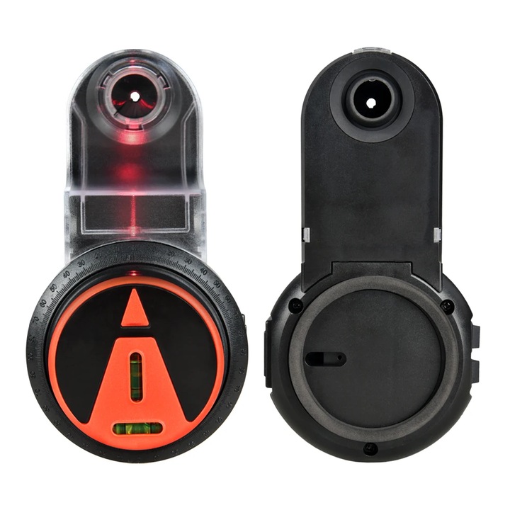 Colector de praf electric cu laser, fixare vacuum, reglare 360°, ABS, 180x95x70mm