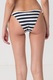 Tommy Hilfiger, Долнище на бански с райе, Бял/Тъмносин
