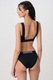 CALVIN KLEIN, Sutien cu decolteu patrat, Negru, S