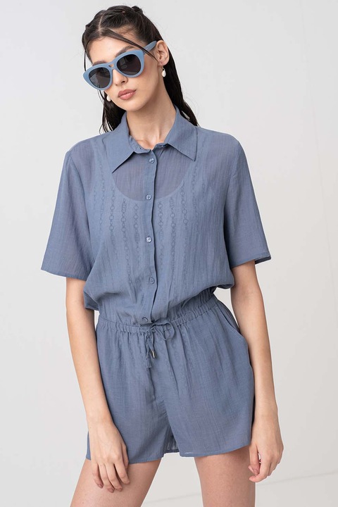 CALVIN KLEIN, Gombos overál, Púderkék