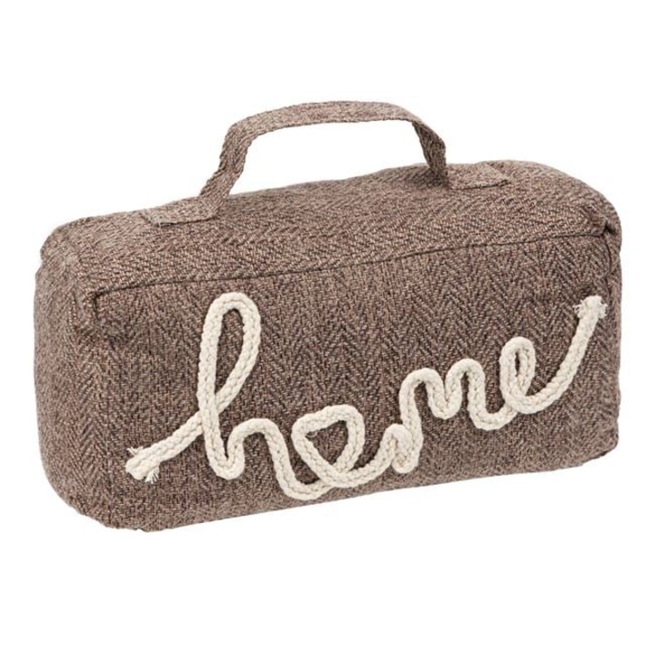 Стопер за врата с дръжка "Home", Бежово-кафяв