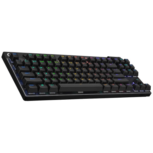 Tastatura Gaming Logitech G PRO X TKL Lightspeed, Clicky, Negru