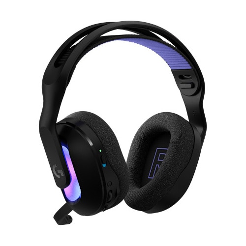Casti wireless Logitech G522, microfon, Bluetooth, RGB, negru