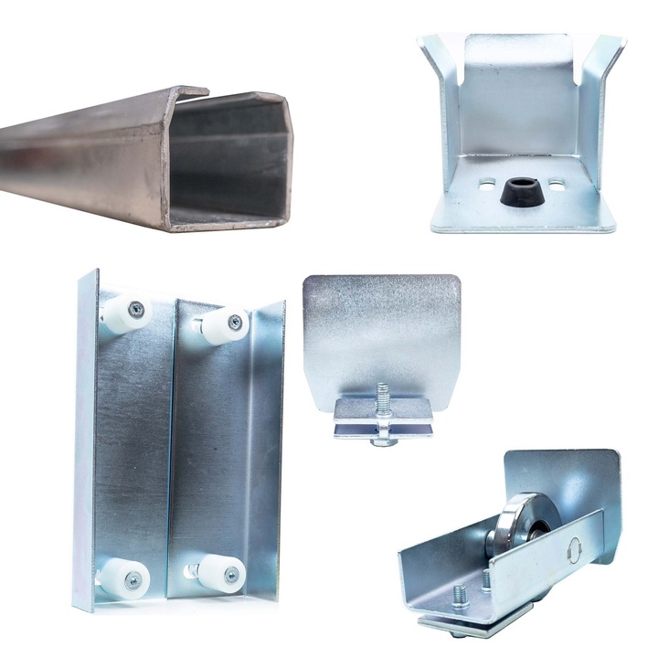 Kit montaj pentru porti autoportante PNI AP800 lungime totala de 6m