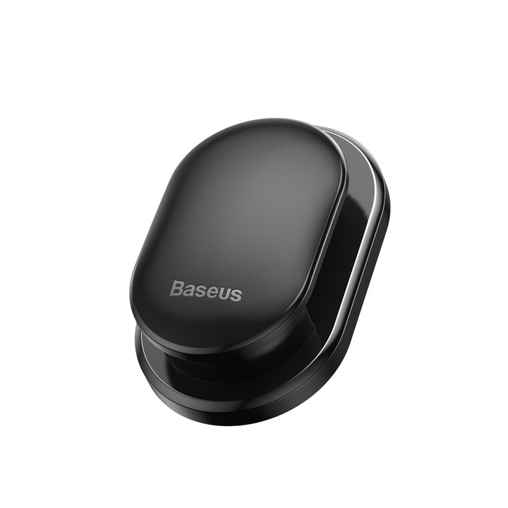 Set 4 suporturi auto, Baseus, Small Shell, negru, material PC, ABS