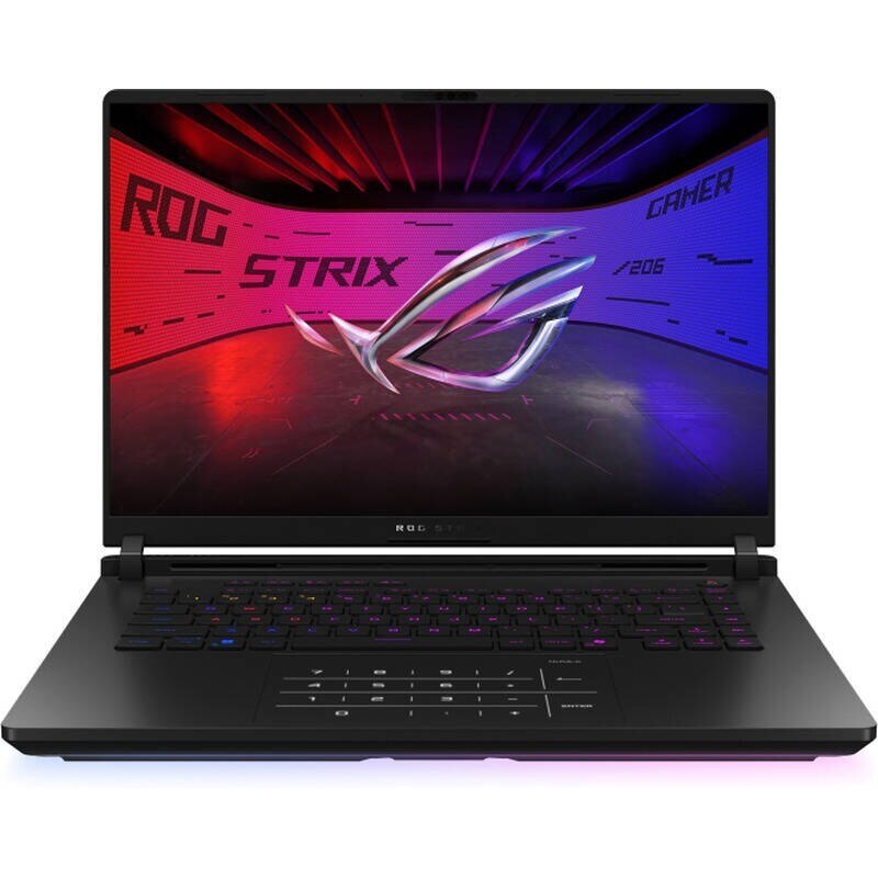 Laptop Gaming ASUS ROG STRIX SCAR 16, 16 inch, 2.5K, Intel® Core™ Ultra 9 275HX (36M Cache, up to 5.40 GHz), 64GB DDR5, 2TB SSD, GeForce RTX 5090 24GB, No OS, Negru (INT Keyboard)