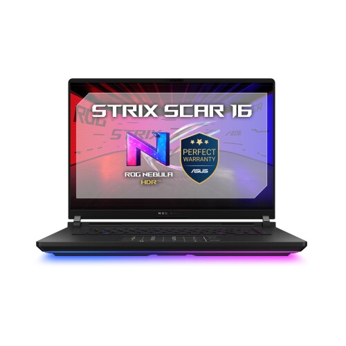 Laptop Gaming ASUS ROG Strix SCAR 16 G635LX, cu procesor Intel Core Ultra 9 275HX, 16'' Mini LED, 64 GB DDR5, 2 TB SSD, NVIDIA GeForce RTX 5090, 24GB GDDR7, Fr OS