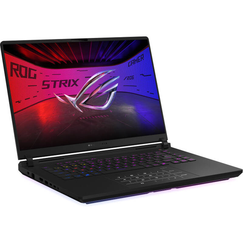Laptop Gaming ASUS ROG STRIX SCAR 16, 16 inch, 2.5K, Intel® Core™ Ultra 9 275HX (36M Cache, up to 5.40 GHz), 64GB DDR5, 2TB SSD, GeForce RTX 5090 24GB, No OS, Negru (INT Keyboard)