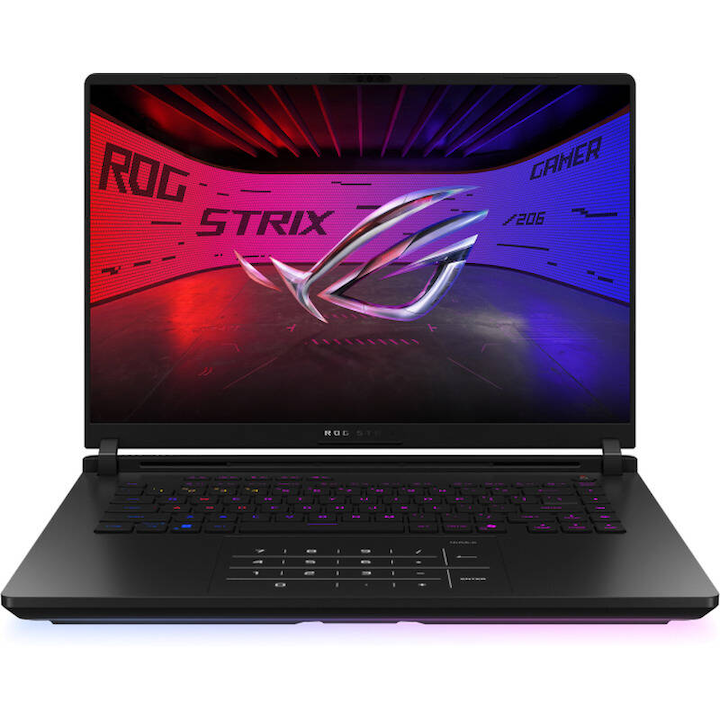 ASUS ROG Strix SCAR 16"-os laptop, Intel Core Ultra 9 275HX, 32GB, 2TB, PCIe, RTX 5090, fekete