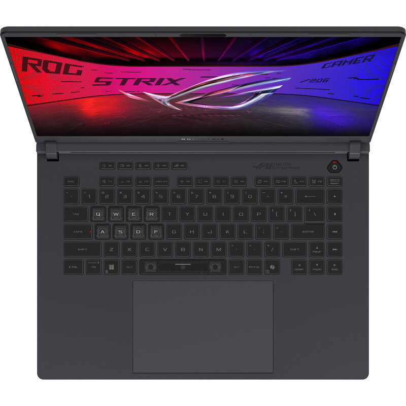 Gaming 16" ROG Strix G16 G615LM, 2.5K 240Hz, Procesor Intel Core Ultra 7 255HX (30M Cache, up to 5.20 GHz), 16GB DDR5, 1TB SSD, GeForce RTX 5060 8GB, No OS, Eclipse Gray