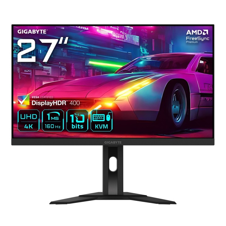Gigabyte gamer monitor, 27 hüvelykes, 3840x2160, LED
