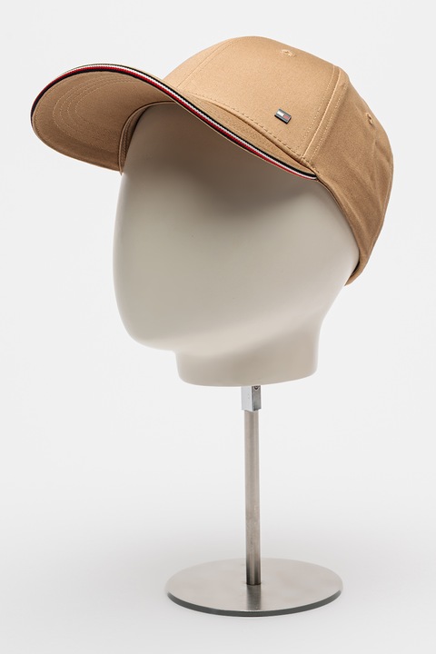 Tommy Hilfiger, Sapca baseball din bumbac organic, Maro