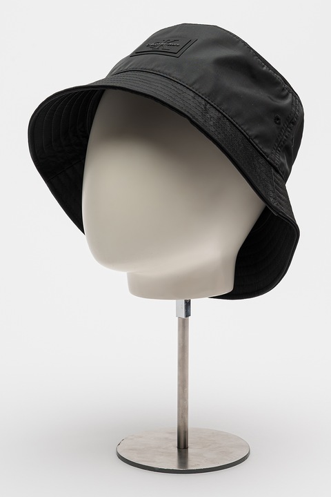 CALVIN KLEIN JEANS, Шапка Bucket с лого, Черен