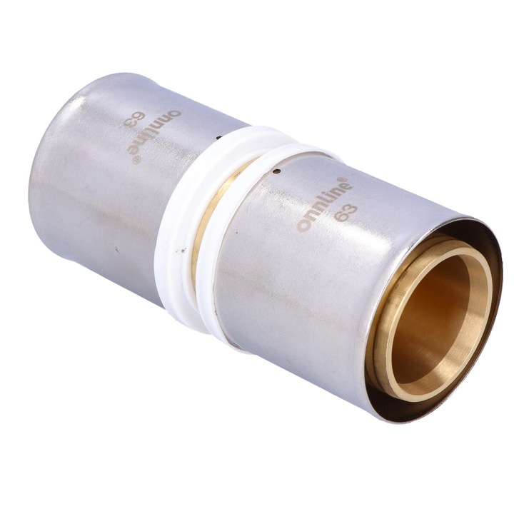 Conector 63mm, Onnline, argintiu