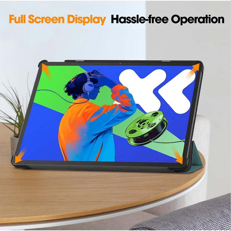 Husa potrivita pentru tableta Lenovo Xiaoxin Pad Pro 2025, 12.7 inch, LEIISVK, Verde