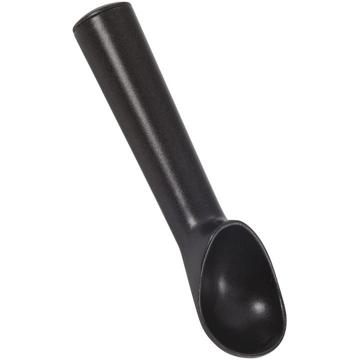 Lingura pentru inghetata aluminiu negru 18.5x4cm neaderenta ergonomic