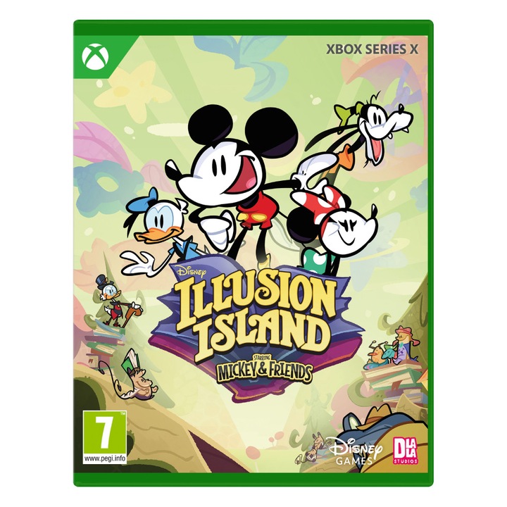 Disney Illusion Island Xbox Series X Játékszoftver