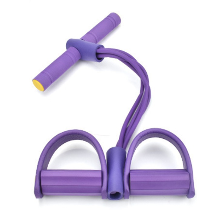 Banda elastica pentru fitness, 26x50cm, multicolor, set 1 buc