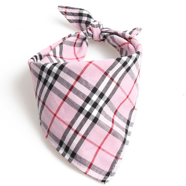 Bandana pentru caini, bavete triunghiulare din bumbac lavabile, esarfa pentru caini, pisici, animale de companie, esarfa reglabila, accesorii