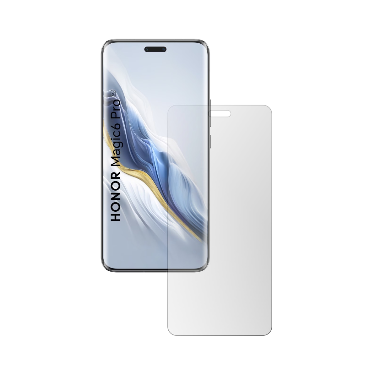 Folie Protectie Ecran iSkinz pentru Honor Magic7 Pro - Full Display, Invisible Skinz HD, Siliconica Ultra-Clear cu Acoperire Totala, Adeziva si Flexibila