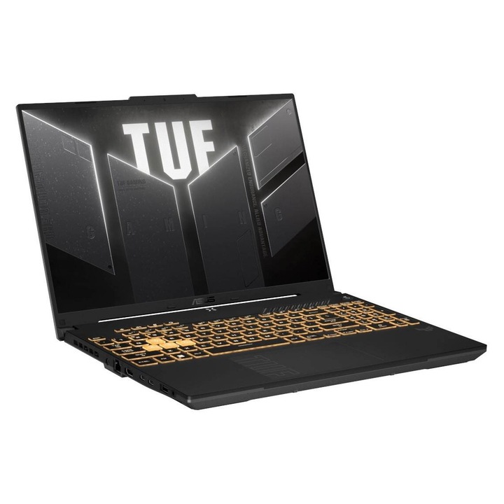 ASUS TUF Gaming F16 FX607VU-I5085 laptop - Core 5-210H 16" 144Hz 8GB 512GB operációs rendszer nélkül RTX4050 fekete