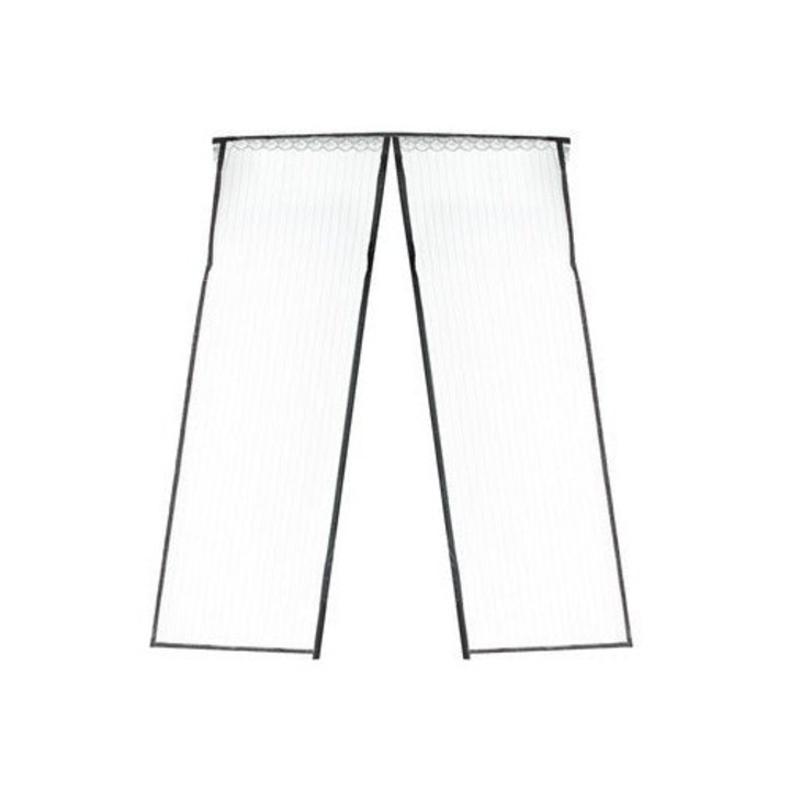 Plasa de Tantari Magnetica pentru 100 x 210 cm, Negru