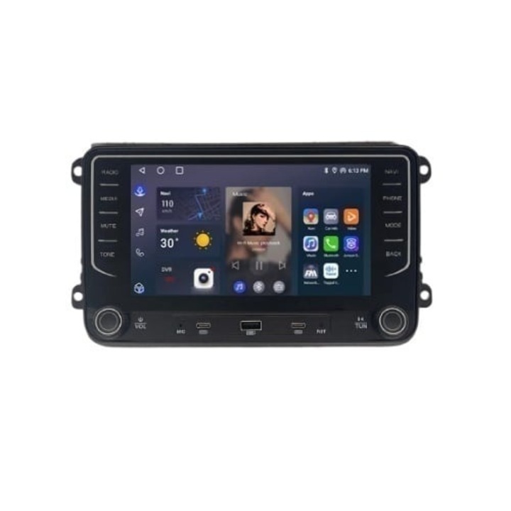 Navigatie VW Golf V 2003-2010 7 inch 2GB 64GB 4 Core