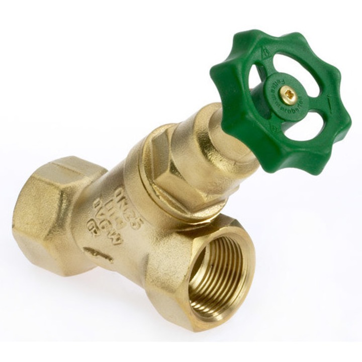 Sarokszelep, DN15, Gebo Tools, 1501 típus, 1/2 hüvelyk, PN16, fix rúddal