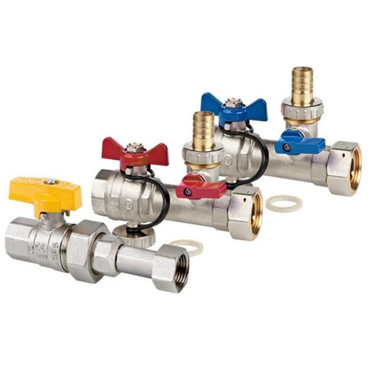 Set de racordare pentru boiler CO si GAZ, Valvex, 3/4" si 1/2"
