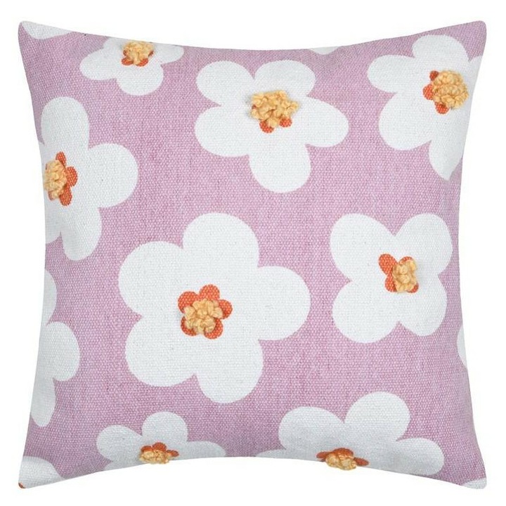 Декоративна възглавница, ПЛАТ, Идеална за хол и спалня, Очарователен акцент, Мека и приятна на допир, Модерен декор за всеки сезон, Издръжлива материя, 40x40 см