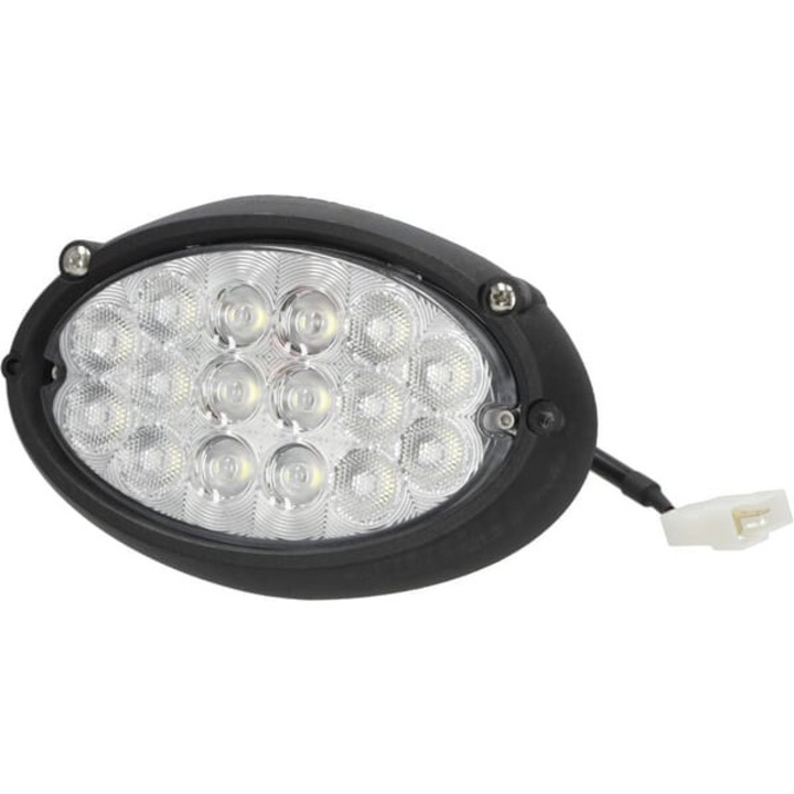 Lampa de lucru LED ovala, 24W, 3220lm, Kramp, 16 LED, 167x105x72mm