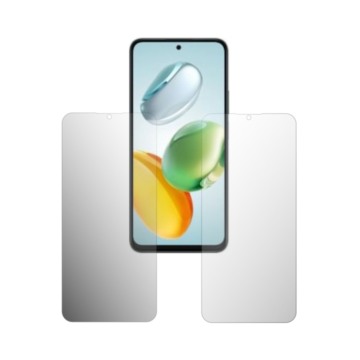 Комплект от 2x iSkinz Matte Screen Protector за Honor Play9T - съвместим с калъф, невидим Skinz Matte, против пръстови отпечатъци, антирефлексно покритие, самозалепващ се и гъвкав силиконов протектор