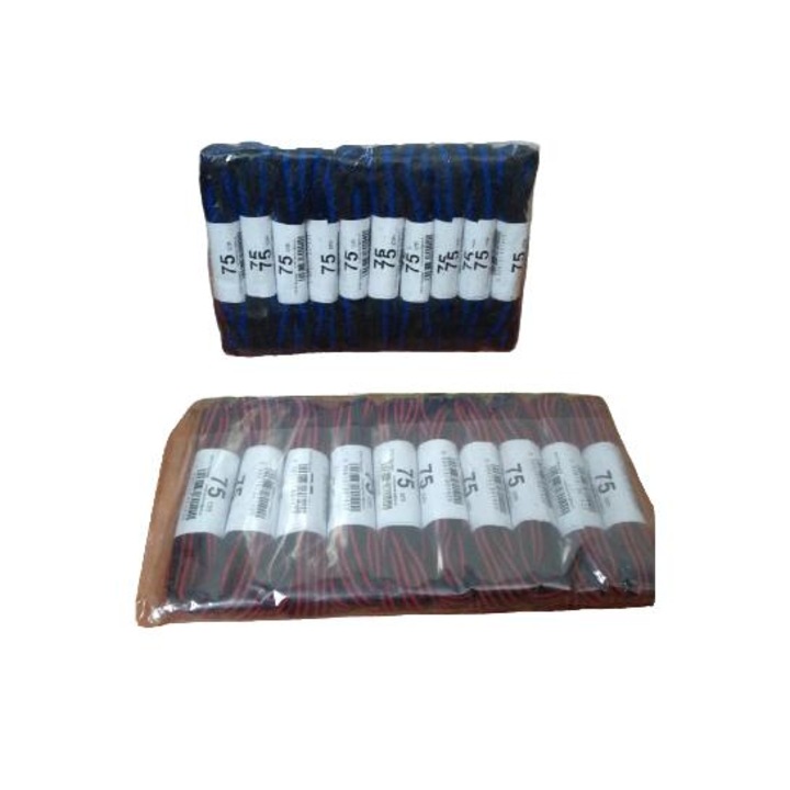 Sireturi SANDEX set 10 buc 75cm alb