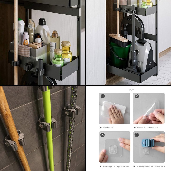 Clema de Fixare a Sculelor pentru Perete - 2buc