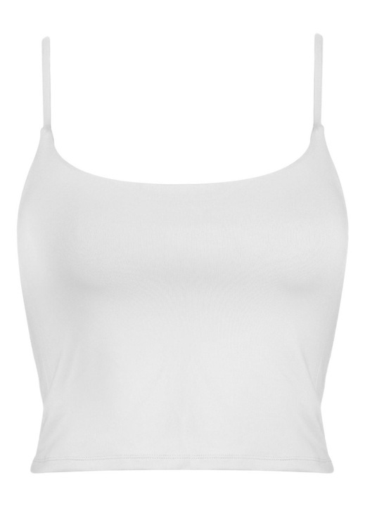 Дамски къс топ с презрамки, един размер