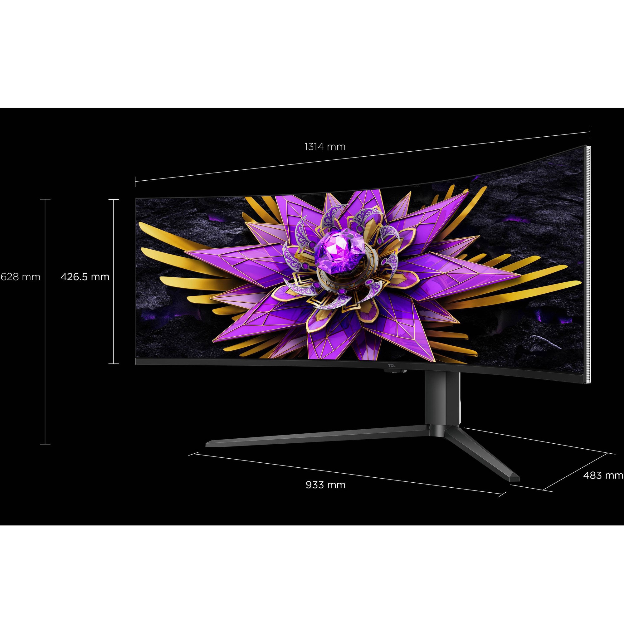 Monitor Gaming Curbat QD-mini LED TCL 57R94 57