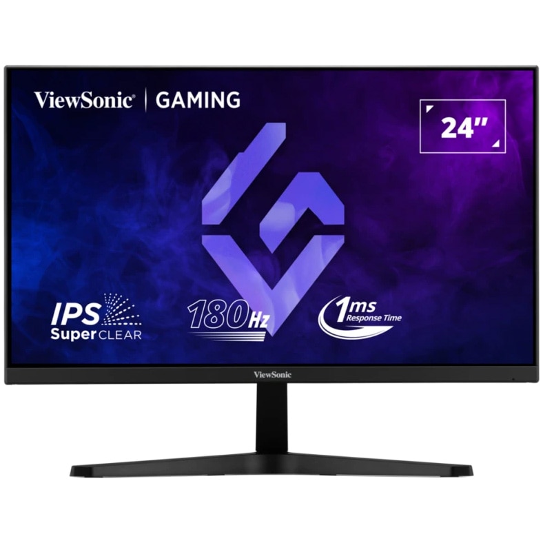 Monitor Gaming LED IPS ViewSonic VX24G1-HD 24", 180Hz, Full HD, HDMI, DisplayPort, Negru