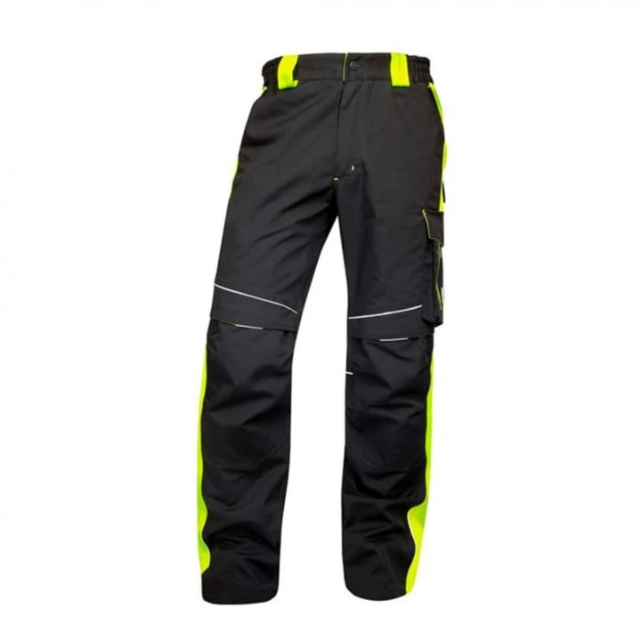 Pantaloni in talie de iarna negri, culoarea negru, Ardon NEON 50 NEGRU