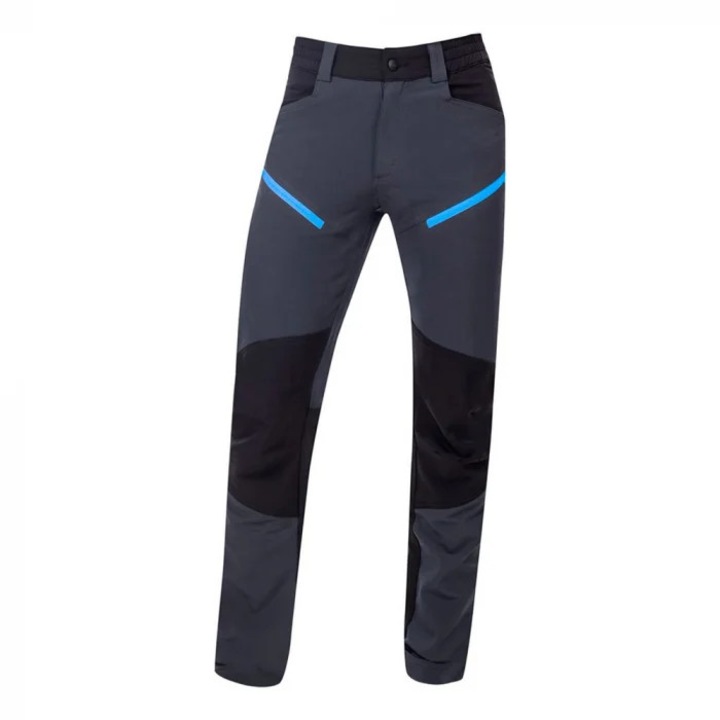Pantaloni softshell barbati impermeabili, gri-inchis, Ardon CITYCONIC 64 GRI