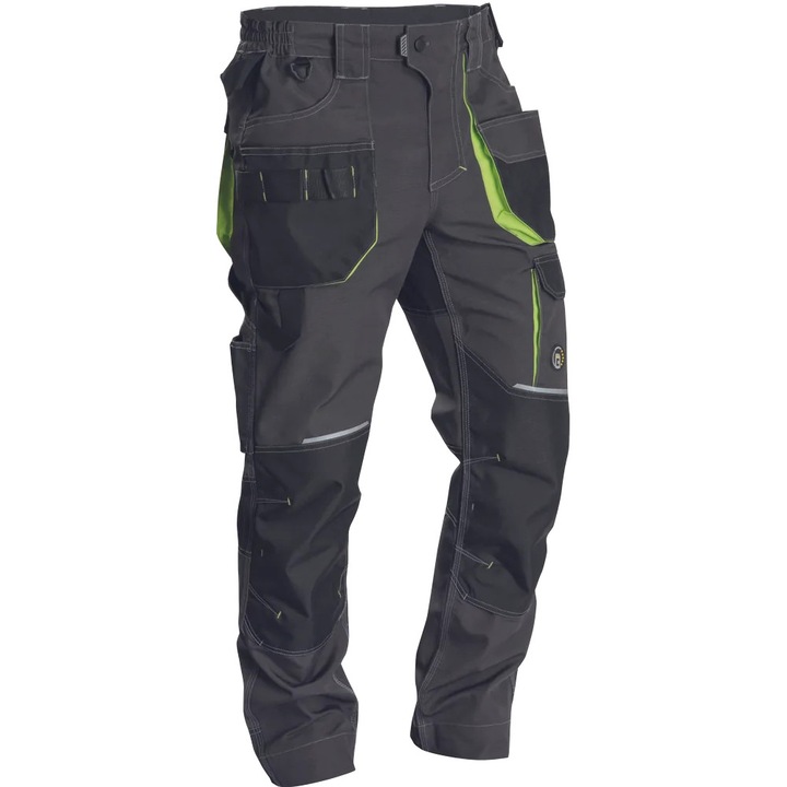 Pantaloni de lucru standard Greendale, antracit-lime 50 ANTRACIT-LIME