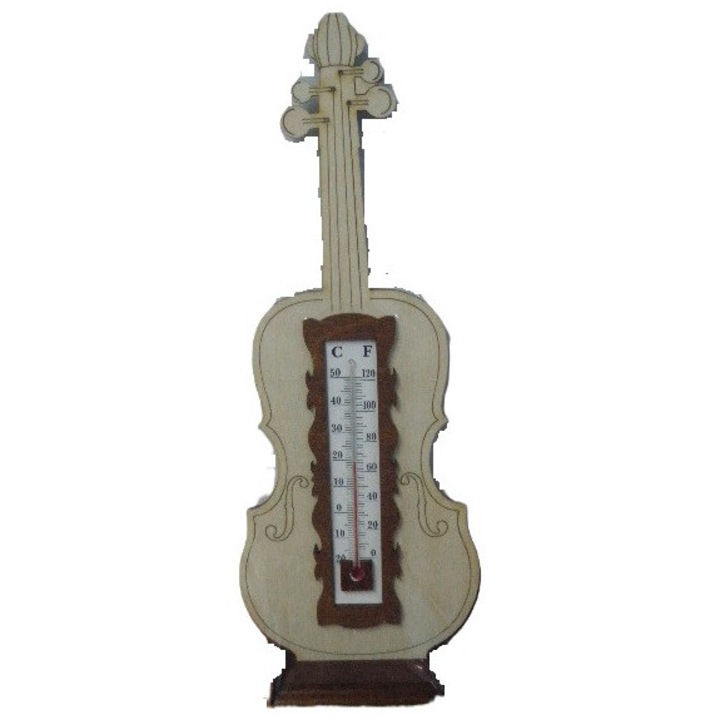 Termometru Expo, vioara, 31x11,5cm