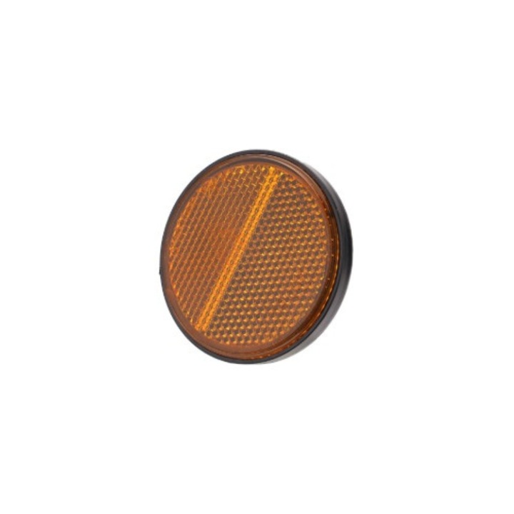 Самозалепващ се кръгъл рефлектор 60 мм жълт, RKDI08