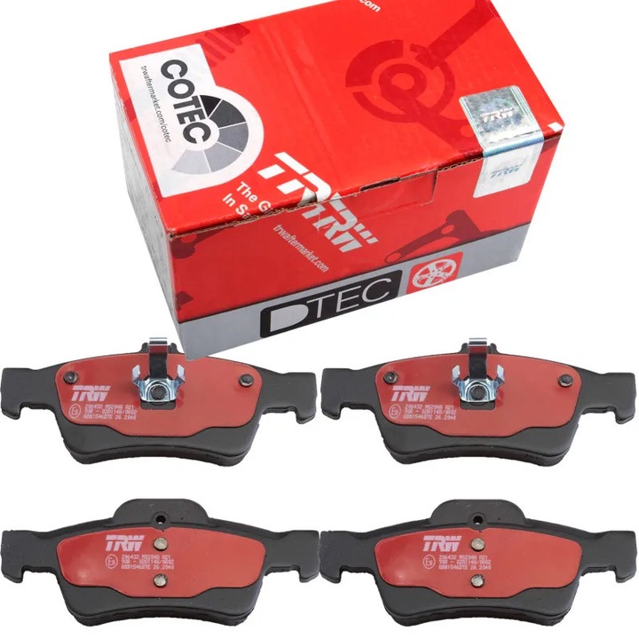 TRW GDB1546DTE féktárcsa, fékbetét készlet